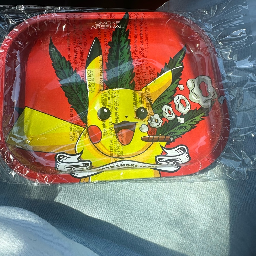 Red Party Tray